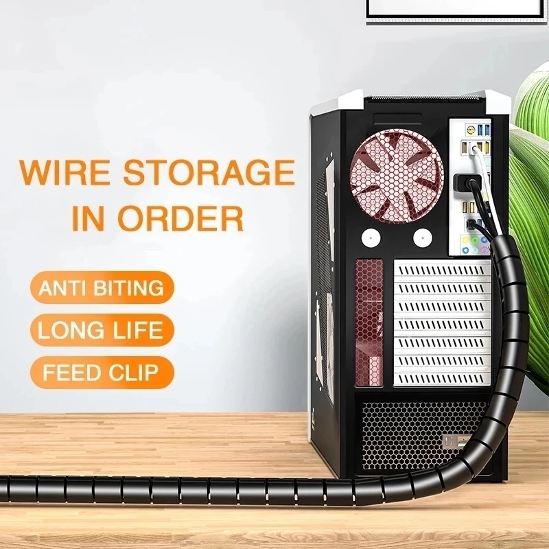 Klip Organizer kabel Spiral fl - Cable Lock Flexible ulasan dan harga