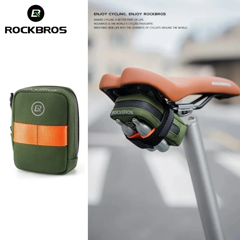 Tas Sadel Sepeda ROCKBROS 0,35 - Cycling Commute Essentials ulasan dan harga