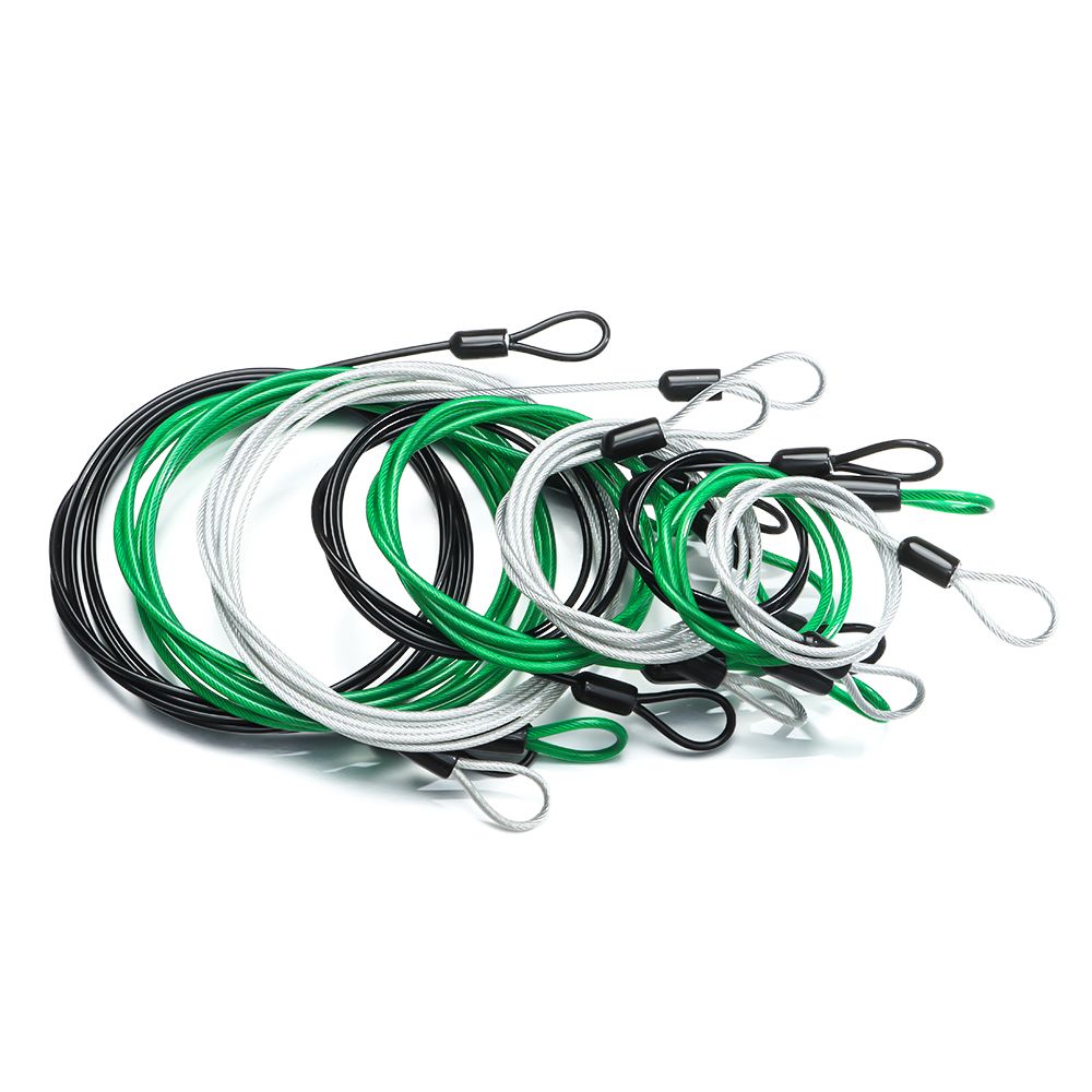 Kunci sepeda, aksesoris sepeda - Cable Lock Flexible ulasan dan harga